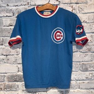 Chicago Cubs Red Jacket Logo Tee